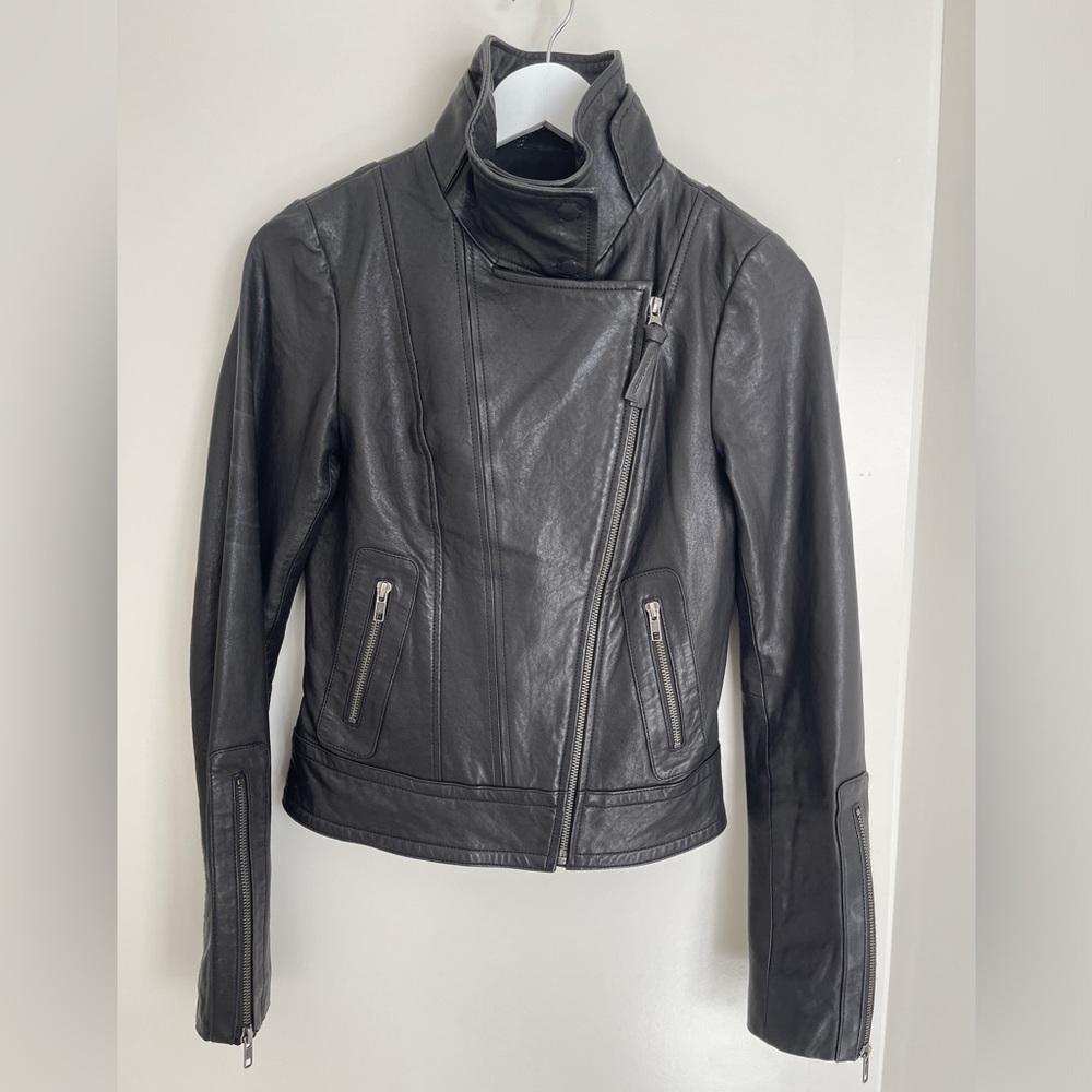 Mackage for Aritzia Genuine Lamb Leather Jacket